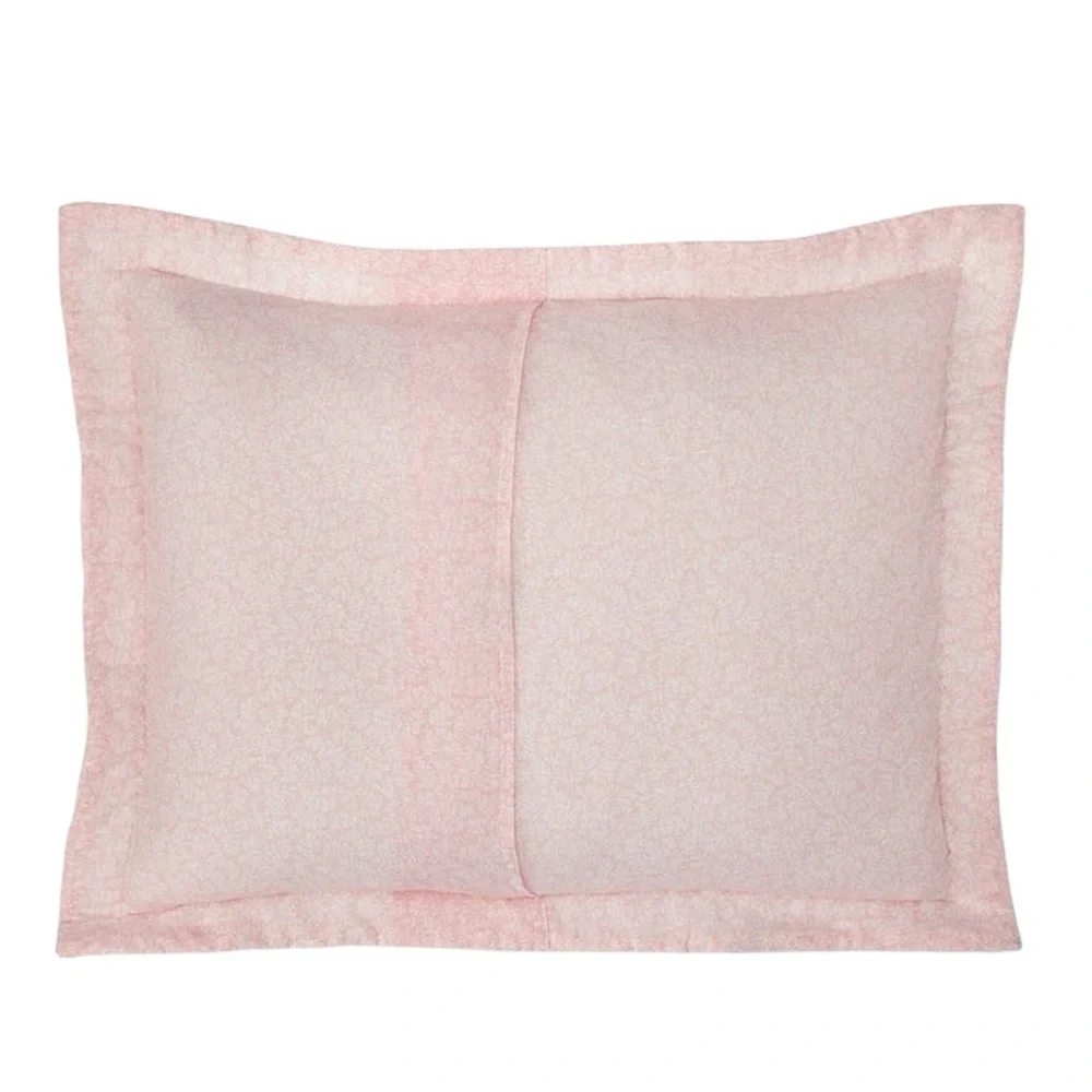Laura Ashley 2 Honeysuckle Floral Quilted Standard Pillow Case Shams Cottagecore